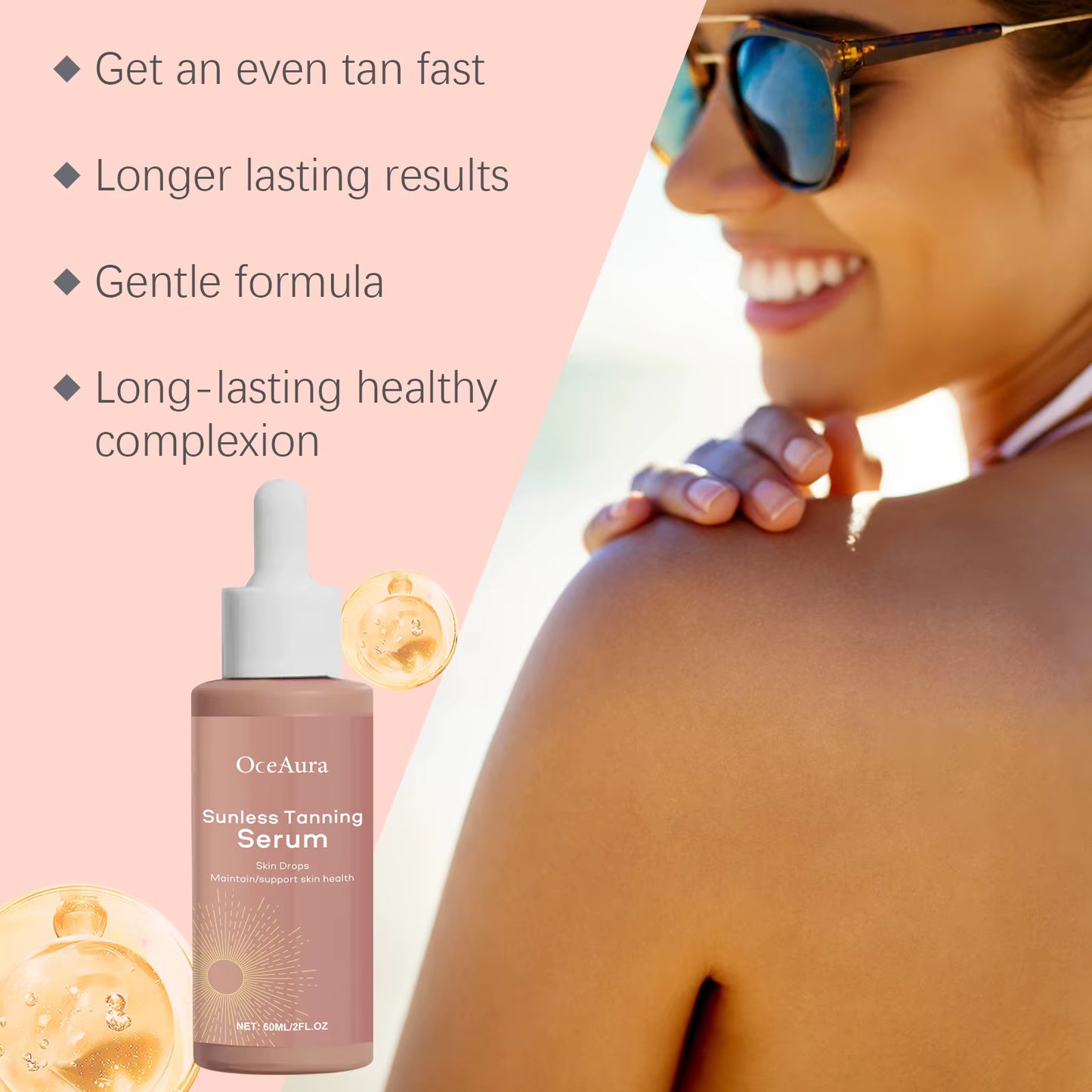 Sunless Natural Tanning Drops